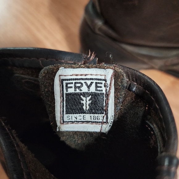 Frye Moto Boots size 6.5/7 - Picture 6 of 6